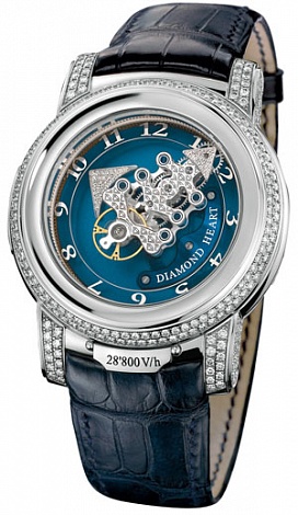 Review Ulysse Nardin 029-80 Complications Freak 28 800 V / h Diamond Heart replica watch - Click Image to Close
